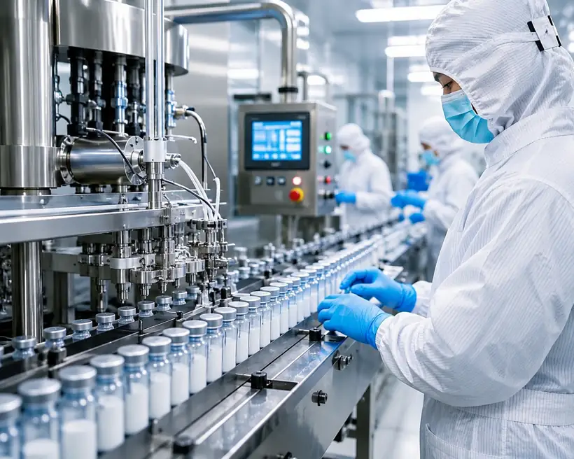 Source factory production line